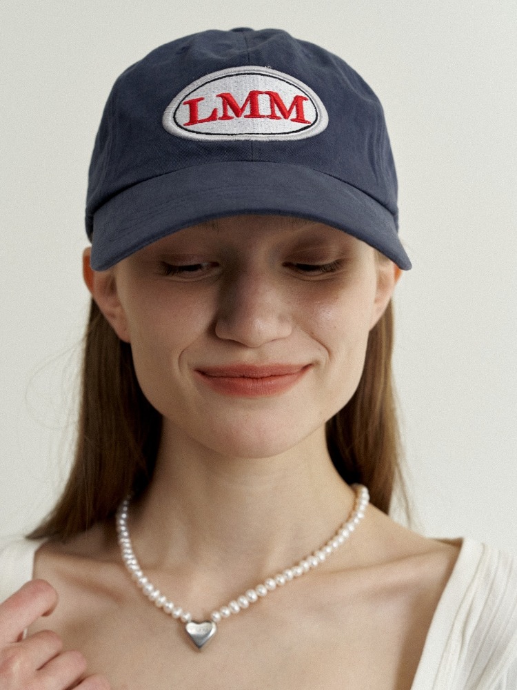 Vintage LMM Logo Ball Cap_Washed Navy